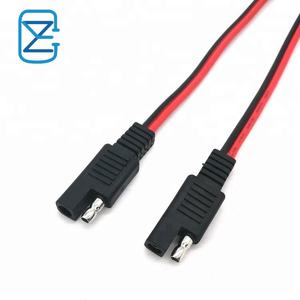 14AWG 2 Pin SAE için SAE konnektör uzatma kablosu hızlı kes konnektör kablo tesisatı otomotiv için GÜNEŞ PANELI SAE fiş - Product Image 3