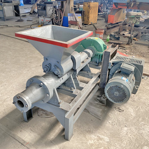 Extrudeuse fumier de poulet <span class=keywords><strong>Briquette</strong></span> Machine inflammable Lignite argile résidu pour l'industrie des carreaux Briqueteadora moteur Aserrin Chine - Product Image 3