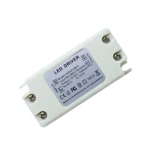 Placa de circuito de controlador de tira led 500mA 800mA 1000mA 5V 12V fuente de alimentación para luces LED 12W