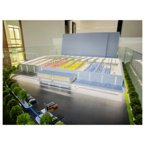 Modèle <span class=keywords><strong>de</strong></span> <span class=keywords><strong>centre</strong></span> logistique à chaîne du froid personnalisé - Prototype architectural d'entrepôt frigorifique <span class=keywords><strong>de</strong></span> haute précision - Product Image 3