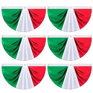 Bandera Decorativa de Alta Calidad al Mejor Precio con Entrega Rápida para Publicidad, Decoración Interior y Exterior, Decoración de Porche Delantero, Bandera de Media Abanico - Product Image 1