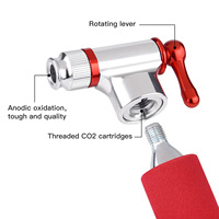 Mini Air Pump Co2 Inflator for 2 2 Cartridge Tire Bike