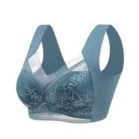 Prix d'usine OEM – Soutien-gorge invisible élégant en dentelle multicolore sans armatures pour le sommeil et le yoga