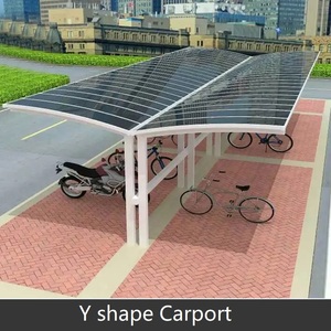 Offre Spéciale conception populaire aluminium métal garages auvents utilisé solides carports à vendre voiture ports et abris - Product Image 5