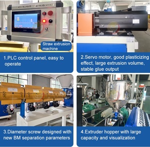 Machine de fabrication automatique de pailles en spirale pour boissons au café, biodégradables et écologiques, de forme tubulaire, ORME, Chine - Product Image 4