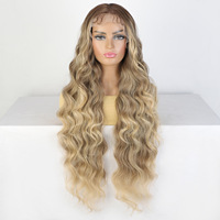 Perruques Lace Front sans colle, ondulées, 13x4, densité 150%, en fibre haute température résistante à la chaleur, couleur gris, pour femmes noires - Meilleures ventes