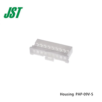 Connecteur fil à carte JST PAP-09V-S série PA, 9 broches, femelle, contact en alliage de cuivre, boîtier en nylon, pas de 2,0 mm, 250 V