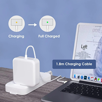 Untuk Pengisi Daya MacBook Mag1 2 60W T-Tip L Adaptor Daya untuk Apple MacBook Pro 13-inci Colokan EuUS AU UK Pengisian Cepat CE,ROHS.FCC