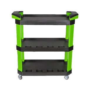 Autodetailing gereedschapskar reparatiewerkplaats autowasfolie platte duwkar kleine <span class=keywords><strong>trolley</strong></span> reiniging lichtgewicht handkar - Product Image 4