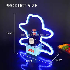 Marco de Metal Durable LED iluminado Don <span class=keywords><strong>Julio</strong></span> 1942 Botella de tequila Presentador Servicio VIP Glorifier Donjulio Letrero de neón Soporte de exhibición - Product Image 5