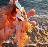 Oem Topright 6.5g 60mm M60s Spearhead Ryuki 60s Leurre dur en plastique coulant type Minnow Jerkbait pour la pêche au bar
