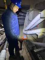 Detektor Kabel Bawah Tanah Cerdas Huapu HP-R30, Penguji Kabel USB 220V Akurasi Tinggi 1%, Proteksi IP65, Jangkauan 2000m