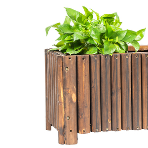 <span class=keywords><strong>Maceta</strong></span> redonda de madera para jardín, <span class=keywords><strong>maceta</strong></span> de barril de madera redonda de estilo moderno, <span class=keywords><strong>maceta</strong></span> de madera decorativa para interiores y exteriores para suelo - Product Image 4