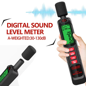 Nhỏ cầm tay kỹ thuật số Decibel Meter Đo mức độ cụ để phát hiện xe cách âm & tiếng ồn - Product Image 2