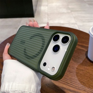 เคสโทรศัพท์ลายปะติดสีสันหรูหราสำหรับ iPhone 17 15 14 13 16 Pro Max Plus ป้องกันการลื่น ฝ้ากันรอย โปร่งแสง แม่เหล็กในตัว - Product Image 3