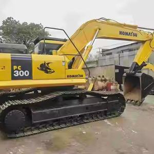 Excavatrice Komatsu PC300 d'occasion, 30 tonnes, en bon état, avec moteur, engrenages et composants principaux testés et inspectés - Product Image 4