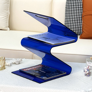 Expositor de Revistas Creativo de Acrílico Personalizado, Soporte para Libros y Periódicos, Estilo Nórdico Minimalista, para Sala de Estar o Dormitorio, Diseño Popular en Internet - Product Image 2
