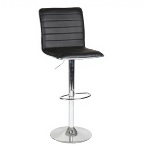 Cushioned leatherette <b>bar</b> <b>stool</b> <b>adjustable</b> swivel <b>bar</b> chair airlift height <b>bar</b> <b>stool</b> kitchen island counter <b>stool</b> modern <b>bar</b> sea - Product Image 2