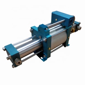 Penguat Gas Hidrogen Tekanan Tinggi, Pompa Silinder Hidrolis Pneumatik Pendorong Otomatis 30 Tahun Rasio 100:1 Pabrik - Product Image 4