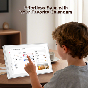 Planificateur mural électronique Whale Framely App 15,6 pouces, calendrier électronique idéal pour organiser vos routines, stockage numérique de 32 Go - Product Image 6