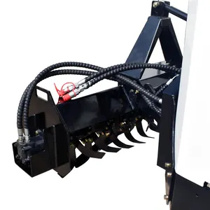 Hydraulic Rotary Plough Tiller For Tractor And Skid Steer Loader