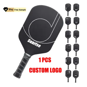 Sunrise Custom Material Glass Fiber Carbon Fiber Pickleball Racket Usapa T700 Thermoformed Polymer Honeycomb Pickleball Paddle