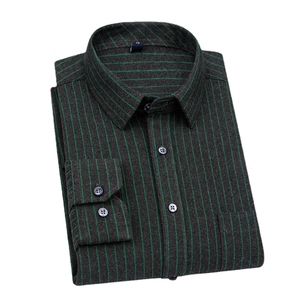 Tùy Chỉnh Của Người Đàn Ông Nhiều Màu Sắc Dài Tay Áo Nút Xuống Áo Sơ Mi - Product Image 4