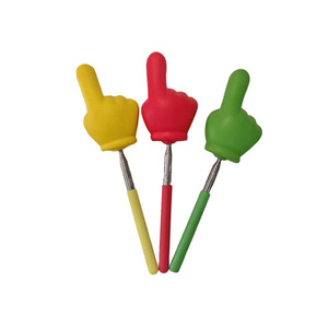 Juguete de Espuma de PU con Forma de Dedo Telescópico de Acero Inoxidable, Juguete Divertido para Poner en Prueba de Agua, Juguete Antiestrés para Niños de 8 a 13 Años, Uso Diario - Product Image 1