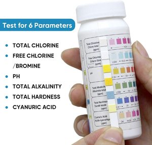 <span class=keywords><strong>Bandelettes</strong></span> de <span class=keywords><strong>test</strong></span> pour <span class=keywords><strong>piscine</strong></span> 5-en-1, <span class=keywords><strong>bandelettes</strong></span> de <span class=keywords><strong>test</strong></span> pour <span class=keywords><strong>piscine</strong></span> 6-en-1, <span class=keywords><strong>bandelettes</strong></span> de <span class=keywords><strong>test</strong></span> pour spa pour bains à remous PH - Product Image 3