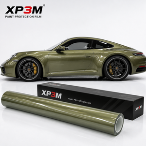 ฟิล์มใสกันรอยรถยนต์ XP3M สีเขียวมะกอก OEM เงา TPU ความหนา 7.5 มิล ซ่อมแซมตัวเองได้ ป้องกันรอยขีดข่วน ป้องกันสีเหลือง ช่องระบายอากาศ - Product Image 5