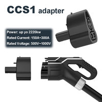 Adaptateur de station d'accueil magique Ev Tesla 250kw ccs1 Combo 1 à chargeur Tesla ccs1 adaptateur pour tesla model 3 X Y