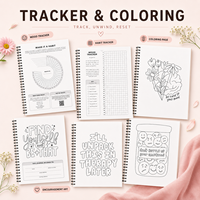 Diario Personalizado de Salud Mental, Sé Amable con Tu Mente, Cuaderno Guiado para el Autocuidado, Planificador Diario de Gratitud en Espiral, Regalo para Oficina o Escuela