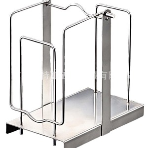 Support pour plaques Petri Sanplatec 26940 et 26941 en acier inoxydable 100 mm pour culture bactérienne en laboratoire - Product Image 3
