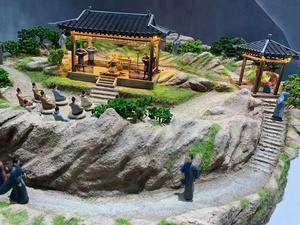 Modèle <span class=keywords><strong>miniature</strong></span> du traitement des eaux usées des bâtiments urbains, l'architecte construit un modèle solide, une école, un modèle à l'échelle du bâtiment hospitalier - Product Image 5