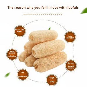 Serviette de nettoyage en loofah rayée naturelle non tissée écologique pour cuisine et salle de bain (vente en gros) - Product Image 5