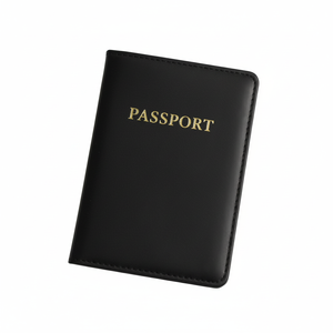 Customized PU Leather Card Holder Travel Wallet for <b>Passport</b> and Other Documents - Product Image 1