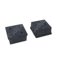 Support de rouleau amortisseur en caoutchouc naturel noir de haute qualité pour compacteur à rouleaux CA15 CA25 CK15 CK42