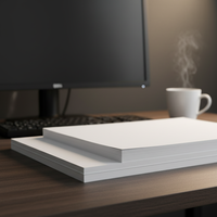 Papel de Copia A4 70gsm 75gsm 80gsm Papel de Impresión Multiusos de Alta Luminosidad para Oficina