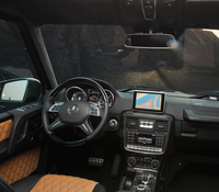 Lecteur multimédia Android à double écran de 12.8 pouces GPS Carplay DSP Auto Stereo pour Mercedes Benz Classe G W463 2013-2018
