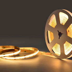 Bande LED COB 12V 24V, fabrication d'usine, sans points, 3 mm 5 mm 8 mm, haute densité, CRI 90, blanc, rouge, vert, bleu, bande LED COB flexible - Product Image 3