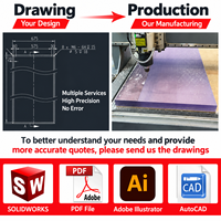 Disque rond en acrylique CNC personnalisé avec bride pour équipement d'automatisation de laboratoire