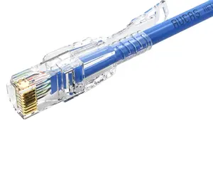 Utp/ftp/sftp Cat5e/Cat6/Cat7 RJ45 RJ11 Cat 8 Patch สายอีเทอร์เน็ตสายจัมเปอร์คอมพิวเตอร์