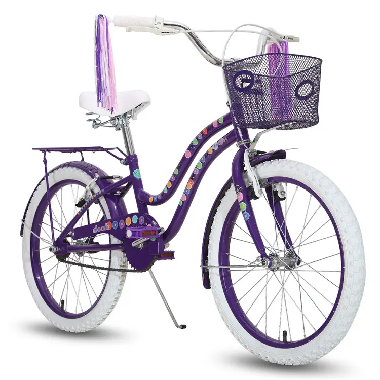 Oem 20 Inch Kids Classic Meisjes Cruiser Fiets Voor 7 Tot 12 Jaar