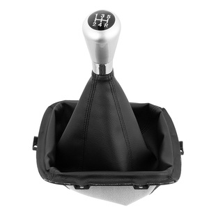 Great Wall H3 H5 Car Gear <b>Shift</b> <b>Knob</b> Dust Cover Leather Wrapped Silver Manual Transmission Accessory - Product Image 3