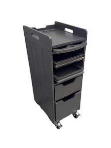 Hair Salon <b>Trolley</b> <b>Tool</b> Cart Hair Salon Special <b>Tool</b> Cabinet Hair Salon Shelf Drawer Style Mirror Cabinet - Product Image 6