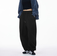 Pantalon de jogging pour homme coupe droite, style américain, en molleton décontracté à jambe large, nouvelle collection printemps/été