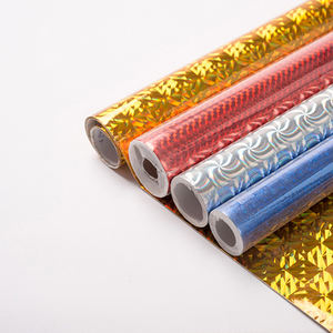Papier de contact Laser, <span class=keywords><strong>Film</strong></span> autocollant holographique couleur PVC rouleau de papier autocollant - Product Image 1