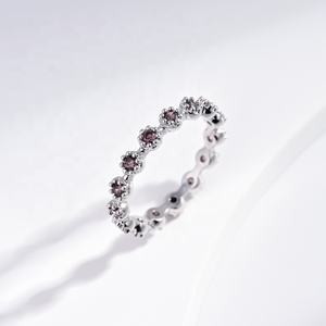 custom plata 925 sterling silver minimalist stack stone <b>ring</b> bulk woman fashion round 18k gold colorful zircon <b>adjusted</b> <b>rings</b> - Product Image 4