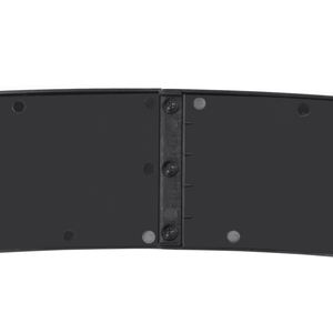 Piezas de automóvil kit de cuerpo universal material de pp negro brillante cabeza redonda universal parachoques delantero labio separador de spoiler - Product Image 3