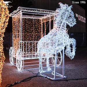 Ontwerp Waterdicht 3d Grote Dieren Led Motief Decoraties Verlichting Hoge Kwaliteit Led Kerstdecoratie Halloween Bruiloft - Product Image 1